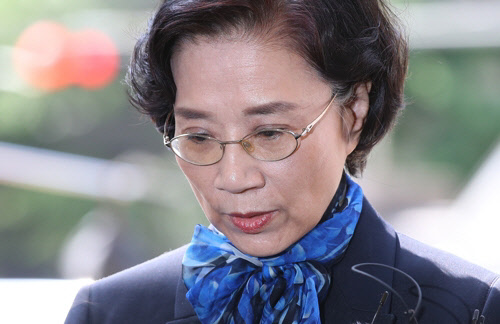 이명희 일우재단 이사장. <연합뉴스>